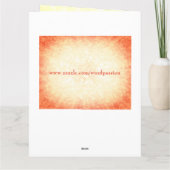 ハッピーバースデーグランドドーターフェアリーデザイン カード (裏面)