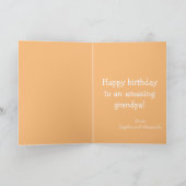 ハッピーバースデーグランドパゼブラテーマ写真 シーズンカード (内部)