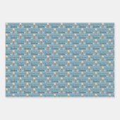 ハッピーバースデーグランドパップラッピング紙シート ラッピングペーパーシート (正面2)