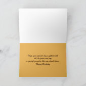 ハッピーバースデーグランドパバーンファームフィールズランチ カード (内部)