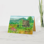 ハッピーバースデーグランドパバーンファームフィールズランチ カード (正面)