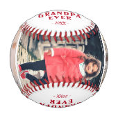 ハッピーバースデーグランドパモダン3 Photo Collage 野球ボール (正面)