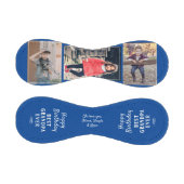 ハッピーバースデーグランドパモダン3 Photo Collage 野球ボール (パネル)