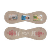 ハッピーバースデーグランドパモダン3 Photo Collage 野球ボール (パネル)