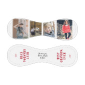 ハッピーバースデーグランドパモダン4フォトコラージュ 野球ボール (パネル)