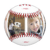 ハッピーバースデーグランドパモダン4フォトコラージュ 野球ボール (正面)