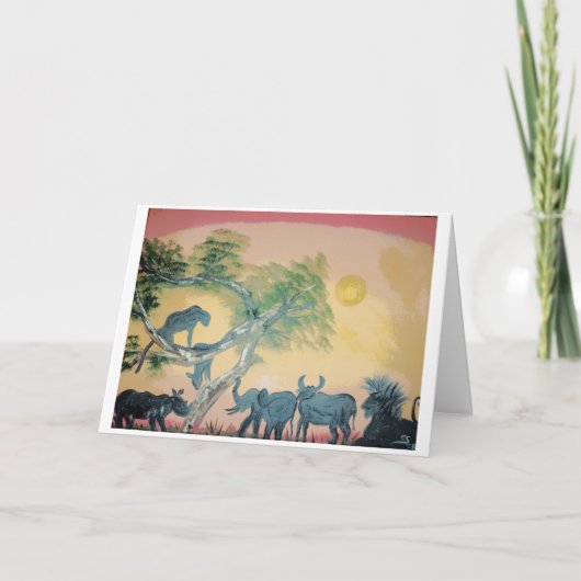 ハッピーバースデーグリーティングカード… カード (正面)