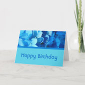 ハッピーバースデーグリーティングカード カード (正面)