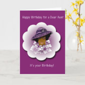 ハッピーバースデーグリーティングカード カード (黄色い花)