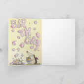 ハッピーバースデーグリーティングカード(ニコールジャネス) カード (内部)