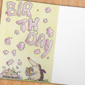 ハッピーバースデーグリーティングカード(ニコールジャネス) カード