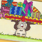 ハッピーバースデーグリーティングカード(ニコール・ジャネス) カード