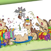 ハッピーバースデーグリーティングカード（ニコール・ジャネス） カード