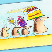 ハッピーバースデーグリーティングカード（ニコール・ジャネス） カード