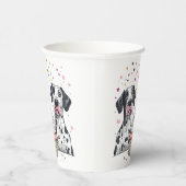 ハッピーバースデーグレートダーンドッグズカップケーキ 紙コップ (右)