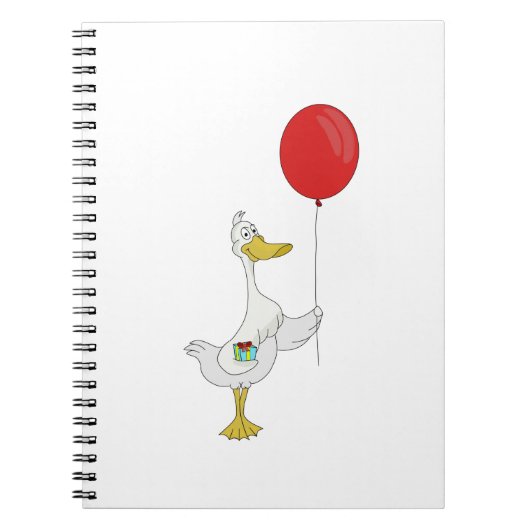 ハッピーバースデーグース ノートブック (正面)