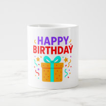 ハッピーバースデーケーキグラフィック