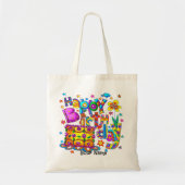 ハッピーバースデーケーキトートバッグ トートバッグ (正面)