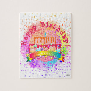 ハッピーバースデーケーキパズル- HAMbWG ジグソーパズル