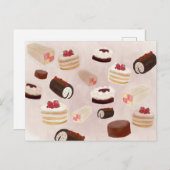 ハッピーバースデーケーキパレード ポストカード (正面/裏面)