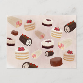 ハッピーバースデーケーキパレード ポストカード