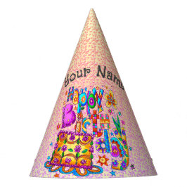 ハッピーバースデーケーキパーティー帽子 パーティーハット