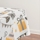 ハッピーバースデーケーキプリント テーブルクロス (インサイチュ)