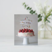 ハッピーバースデーケーキ シーズンポストカード (スタンド正面)