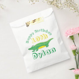 ハッピーバースデーゲーターアリゲータークロコダイル フェイバーバッグ