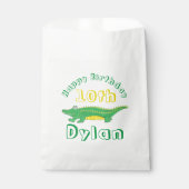 ハッピーバースデーゲーターアリゲータークロコダイル フェイバーバッグ (正面)