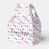 ハッピーバースデーゲーブルビーフボックスアイスクリーム フェイバーボックス (裏面サイド)