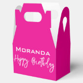 ハッピーバースデーゲーブルビーフボックスピンク フェイバーボックス (オープン)