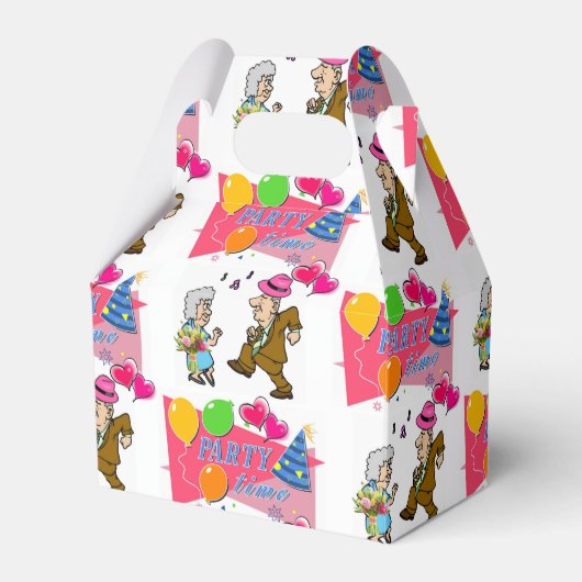 ハッピーバースデーゲーブルビーフボックス記念日 フェイバーボックス (正面サイド)