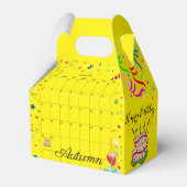 ハッピーバースデーゲーブルビーフボックス2022年2月イエロー フェイバーボックス (裏面サイド)