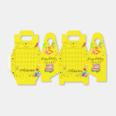 ハッピーバースデーゲーブルビーフボックス2022年2月イエロー フェイバーボックス (折り畳みなし)