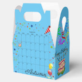 ハッピーバースデーゲーブルビーフボック威厳があるス2022青 フェイバーボックス (オープン)