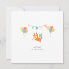 ハッピーバースデーコルギカード シーズンカード