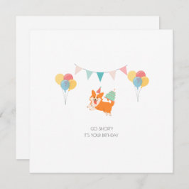 ハッピーバースデーコルギカード シーズンカード