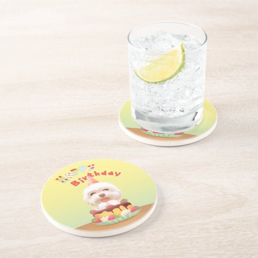 ハッピーバースデーコースター コースター (側面)