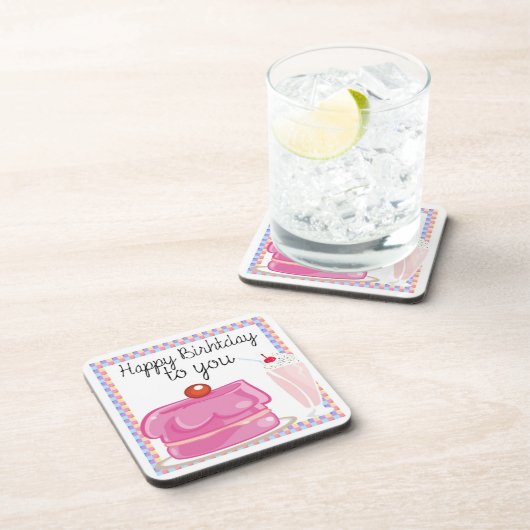 ハッピーバースデーコースター コースター (右側)