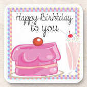 ハッピーバースデーコースター コースター (正面)