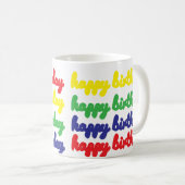 ハッピーバースデーコーヒーマグ コーヒーマグカップ (正面右)