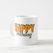 ハッピーバースデーコーヒーマグ コーヒーマグカップ (正面左)