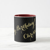 ハッピーバースデーコーヒーマグ マグカップ (中央)