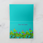 ハッピーバースデーコーラス カード (内部)