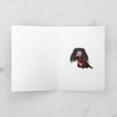 ハッピーバースデーゴシックチェックピエロキッドカード カード (内部)