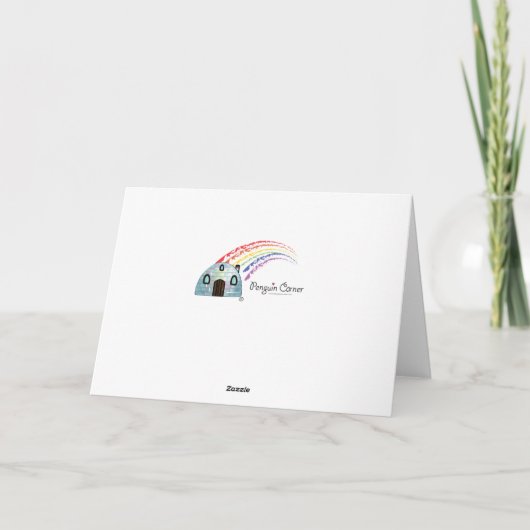 ハッピーバースデーゴッドファーザー飛行機 カード (裏面)