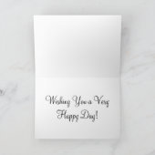 ハッピーバースデーゴルデンドルドッグ カード (内部)