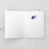 ハッピーバースデーサイクリングデザイン カード (内部)