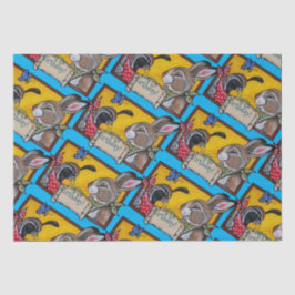 ハッピーバースデーサウスウエストラビットウズウカラフルイルキッド 薄葉紙